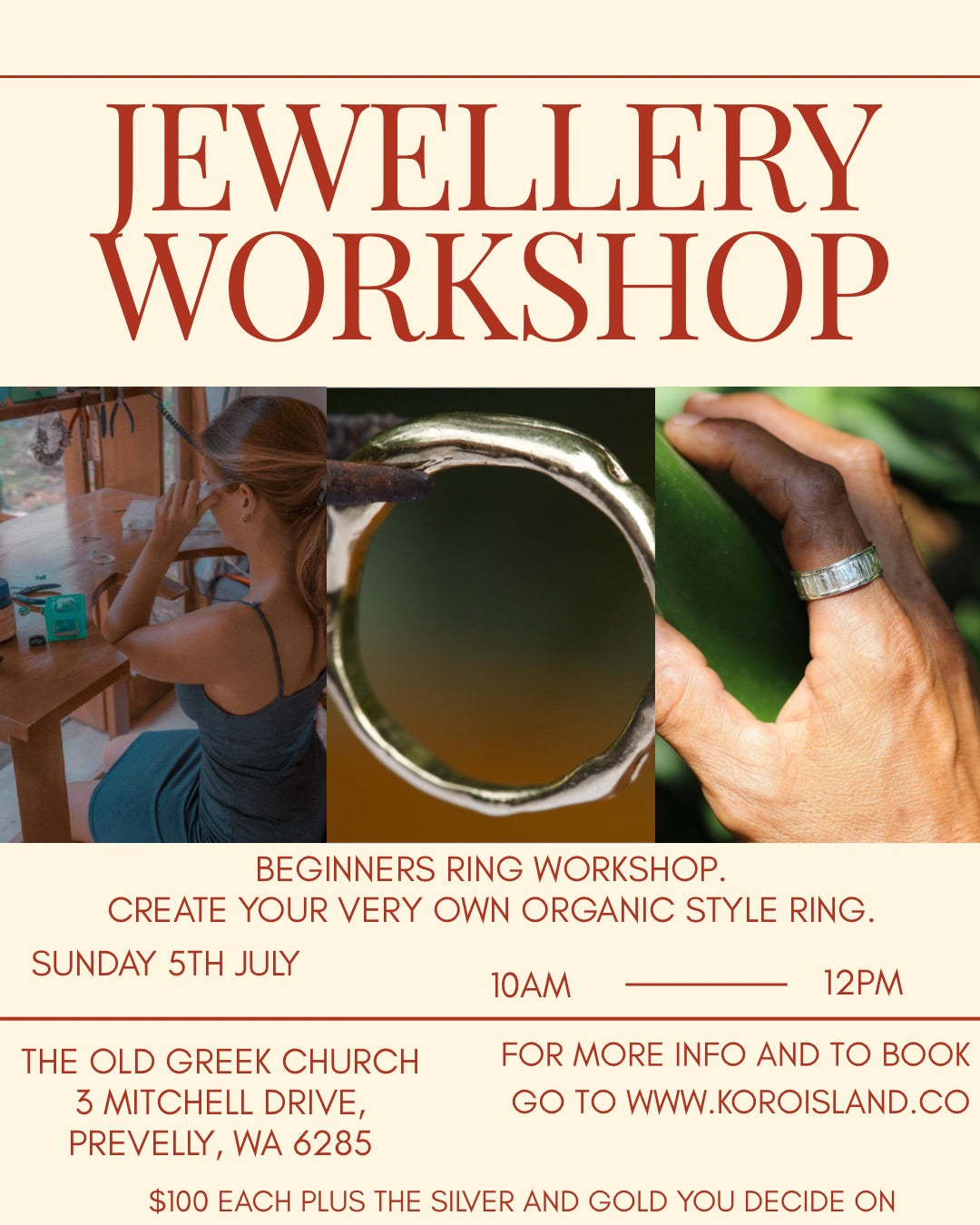 1. Jewellery Workshop